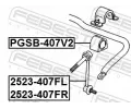 FEBEST Drk pnho stabiliztoru FBS PGSB-407V2, PGSB-407V2
