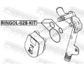 FEBEST Sada tsnn chladie oleje FBS RINGOL-028-KIT, RINGOL-028-KIT