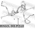 FEBEST Tsnic krouek servoerpadla FBS RINGOL-043-PCS10, RINGOL-043-PCS10