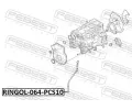 FEBEST Těsnění olejové měrky FBS RINGOL-064-PCS10, RINGOL-064-PCS10