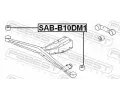 FEBEST Zavěšení těla nápravy FBS SAB-B10DM1, SAB-B10DM1