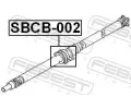 FEBEST Loisko stednho loiska kloubovho hdele FBS SBCB-002, SBCB-002