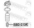 FEBEST Zarážka odpružení FBS SBD-G13R, SBD-G13R