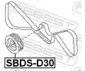 FEBEST �emenice klikov�ho h��dele FBS SBDS-D30, SBDS-D30