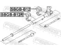 FEBEST Uloen dicho mechanismu FBS SBGB-B12, SBGB-B12