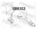 FEBEST Zav�en� motoru FBS SBM-012, SBM-012