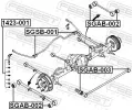 FEBEST Uloen dicho mechanismu FBS SGAB-003, SGAB-003