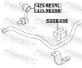 FEBEST Drk pnho stabiliztoru FBS SGSB-008, SGSB-008