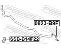 FEBEST Drk pnho stabiliztoru FBS SSB-B14F22, SSB-B14F22