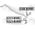 FEBEST Dr��k p���n�ho stabiliz�toru FBS SSB-B9NR, SSB-B9NR