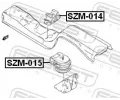 FEBEST Zavěšení motoru FBS SZM-014, SZM-014