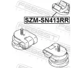 FEBEST Zavěšení motoru FBS SZM-SN413RR, SZM-SN413RR