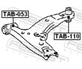 FEBEST Uloen dicho mechanismu FBS TAB-053, TAB-053