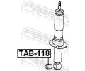 FEBEST Distann trubika tlumie FBS TAB-118, TAB-118