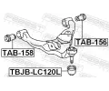 FEBEST Uloen dicho mechanismu FBS TAB-156, TAB-156