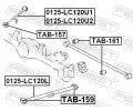 FEBEST Uloen dicho mechanismu FBS TAB-159, TAB-159
