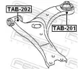 FEBEST Uložení řídicího mechanismu FBS TAB-201, TAB-201