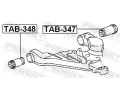 FEBEST Uloen dicho mechanismu FBS TAB-348, TAB-348