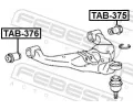 FEBEST Uložení řídicího mechanismu FBS TAB-375, TAB-375