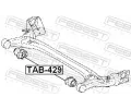 FEBEST Zaven tla npravy FBS TAB-429, TAB-429