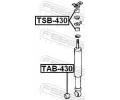 FEBEST Pouzdro tlumie FBS TAB-430, TAB-430