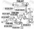 FEBEST Uloen dicho mechanismu FBS TAB-466, TAB-466