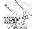 FEBEST Uloen dicho mechanismu FBS TAB-ACU10R, TAB-ACU10R