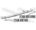 FEBEST Loiskov pouzdro listov pruiny FBS TAB-EE105R, TAB-EE105R