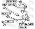 FEBEST Uloen dicho mechanismu FBS TAB-OR, TAB-OR
