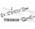 FEBEST Loisko stednho loiska kloubovho hdele FBS TCB-KDN145, TCB-KDN145
