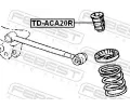 FEBEST Zarka odpruen FBS TD-ACA20R, TD-ACA20R