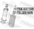 FEBEST Zarážka odpružení FBS TD-JZS160R, TD-JZS160R