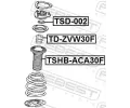 FEBEST Zarážka odpružení FBS TD-ZVW30F, TD-ZVW30F