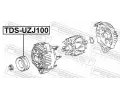 FEBEST emenice alterntoru FBS TDS-UZJ100, TDS-UZJ100