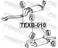 FEBEST Drk vfukov trubky FBS TEXB-010, TEXB-010