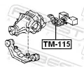 FEBEST Ulo�en� diferenci�lu FBS TM-115, TM-115