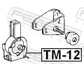 FEBEST Zav�en� motoru FBS TM-12, TM-12