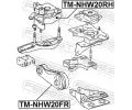 FEBEST Zavěšení motoru FBS TM-NHW20RH, TM-NHW20RH