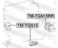 FEBEST Zav�en� motoru FBS TM-TGN15RR, TM-TGN15RR
