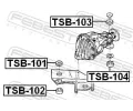 FEBEST Ulo�en� diferenci�lu FBS TSB-104, TSB-104