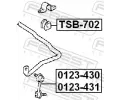 FEBEST Drk pnho stabiliztoru FBS TSB-702, TSB-702