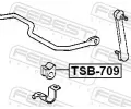 FEBEST Drk pnho stabiliztoru FBS TSB-709, TSB-709