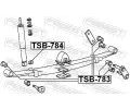 FEBEST Distann trubika tlumie FBS TSB-784, TSB-784
