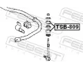 FEBEST Uloen vzpry npravy FBS TSB-809, TSB-809