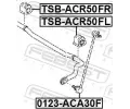 FEBEST Držák příčného stabilizátoru FBS TSB-ACR50FR, TSB-ACR50FR