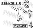 FEBEST Drk pnho stabiliztoru FBS TSB-NZE121F, TSB-NZE121F
