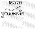 FEBEST Dr��k p���n�ho stabiliz�toru FBS TSB-UCF31F, TSB-UCF31F