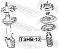 FEBEST Ochrann sada tlumie provn proti prachu FBS TSHB-12, TSHB-12
