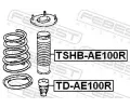 FEBEST Ochrann vko / prachovka tlumie FBS TSHB-AE100R, TSHB-AE100R