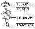 FEBEST Loisko uloen tlumie FBS TSS-001, TSS-001